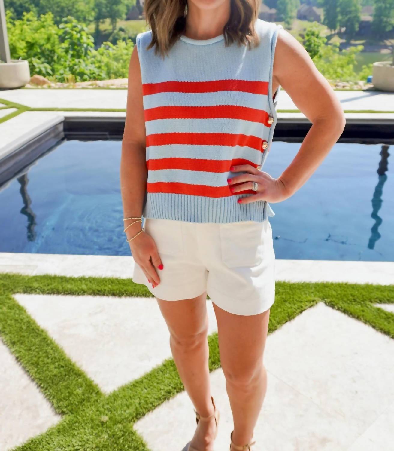 Entro - Sweater Tank Top