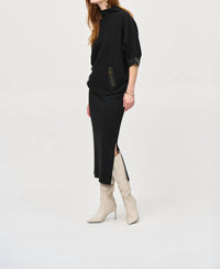 Joseph Ribkoff - Sweater Knit Midi Skirt