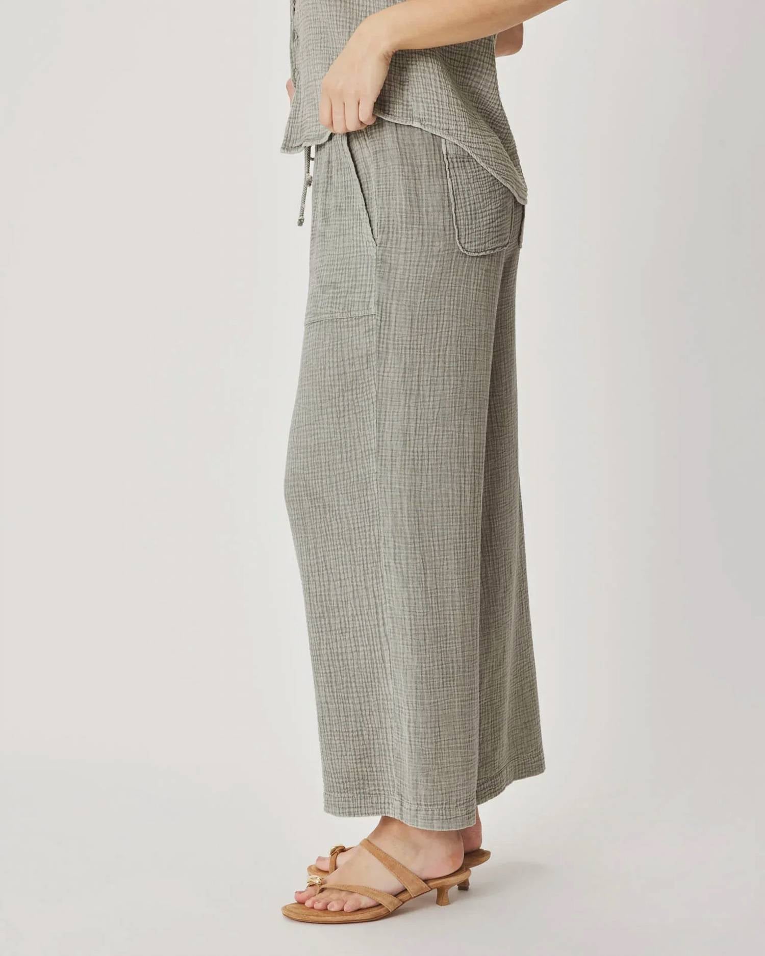 Splendid - Ava Gauze Wide Leg Pants