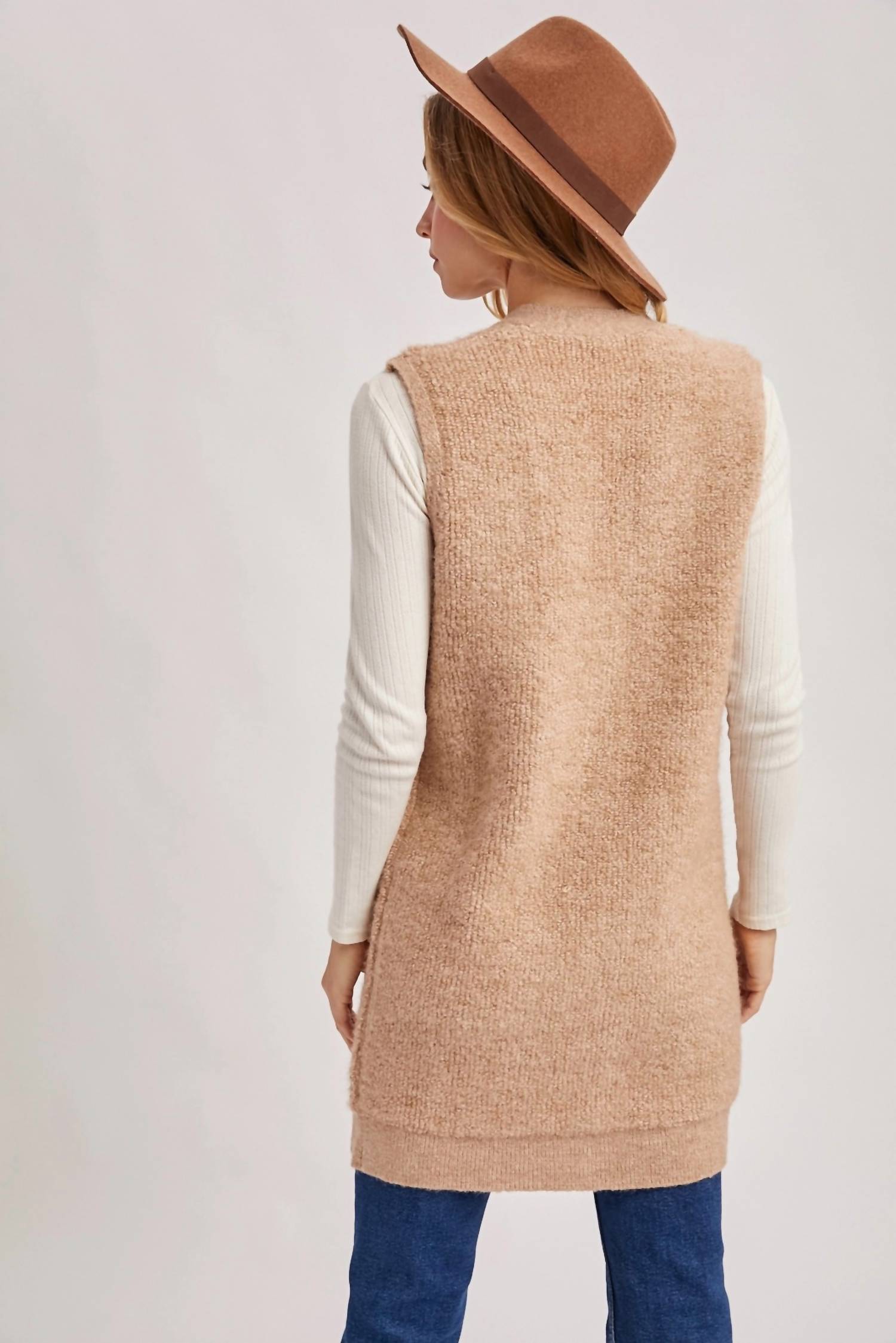 Bluivy - Teddy knit vest