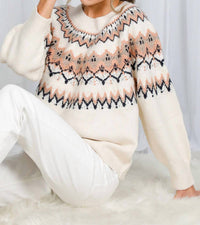 Vine & Love - Winter Wonderland Fair Isle Sweater