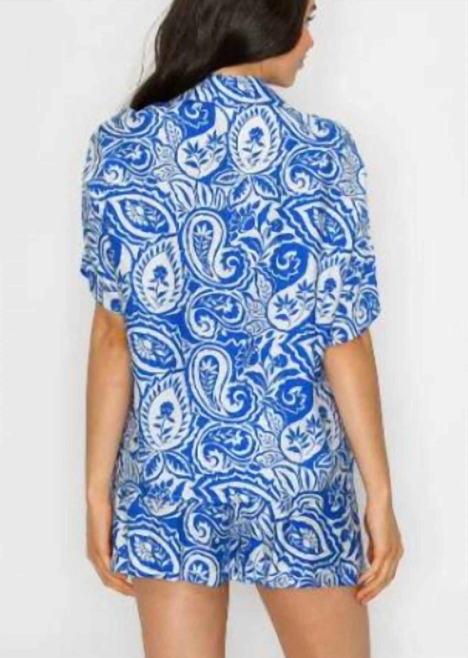 Meet Me In Santorini - Athena Shorts