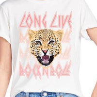 Zutter - Women's Long Live Rock N Roll Tee