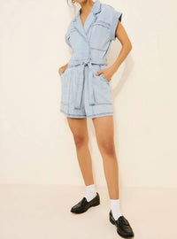 Habitual - Crossfront Belted Romper