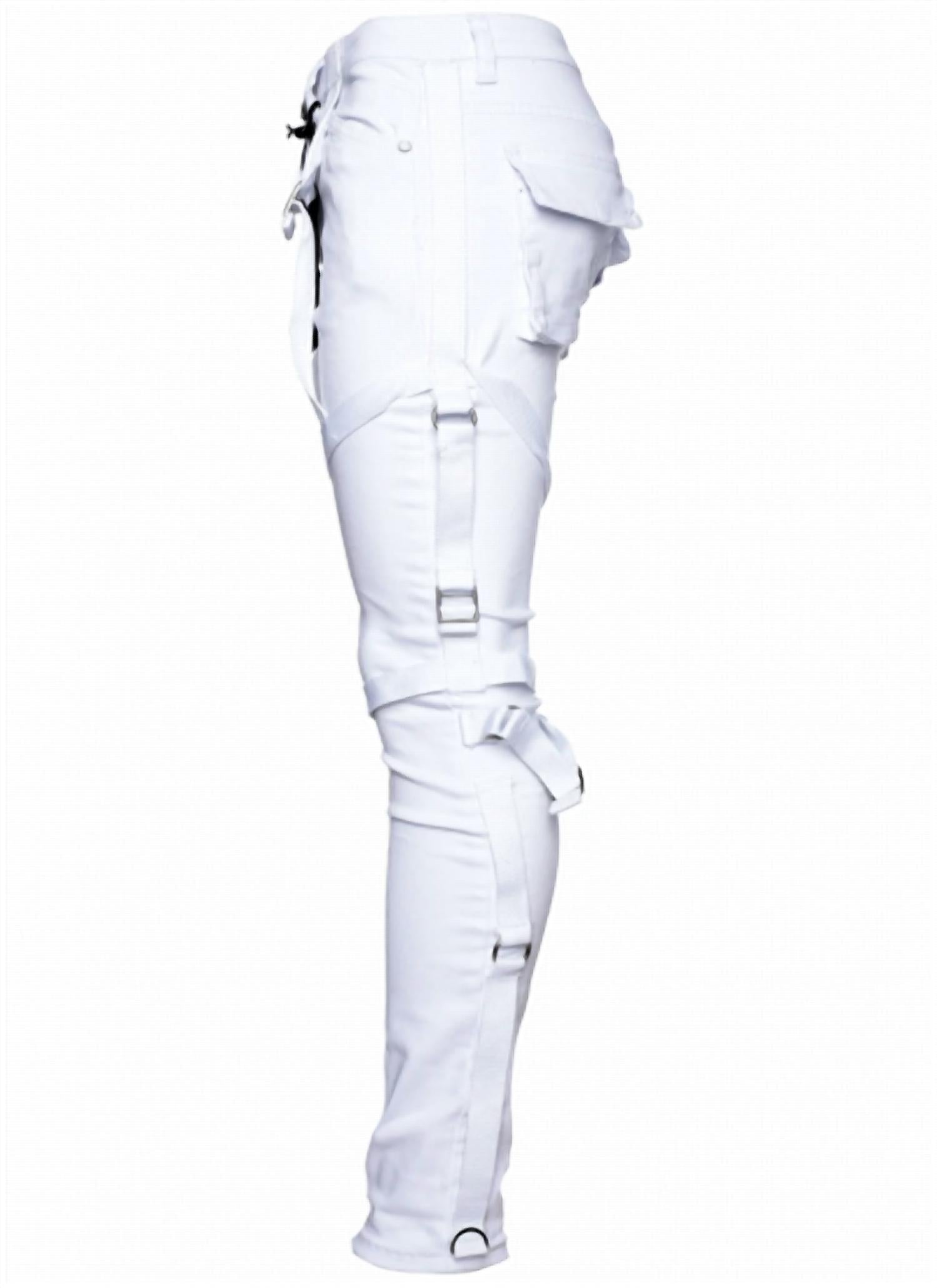 Serenede - Strapped Denim Jeans