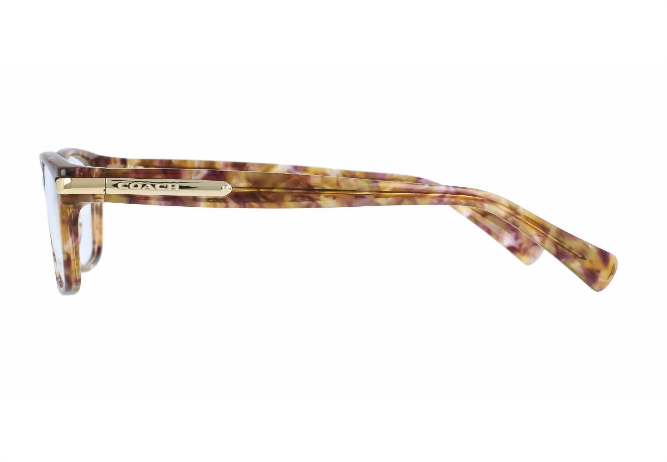 Coach - Women's Hc6065 Rectangle Eyeglasses
