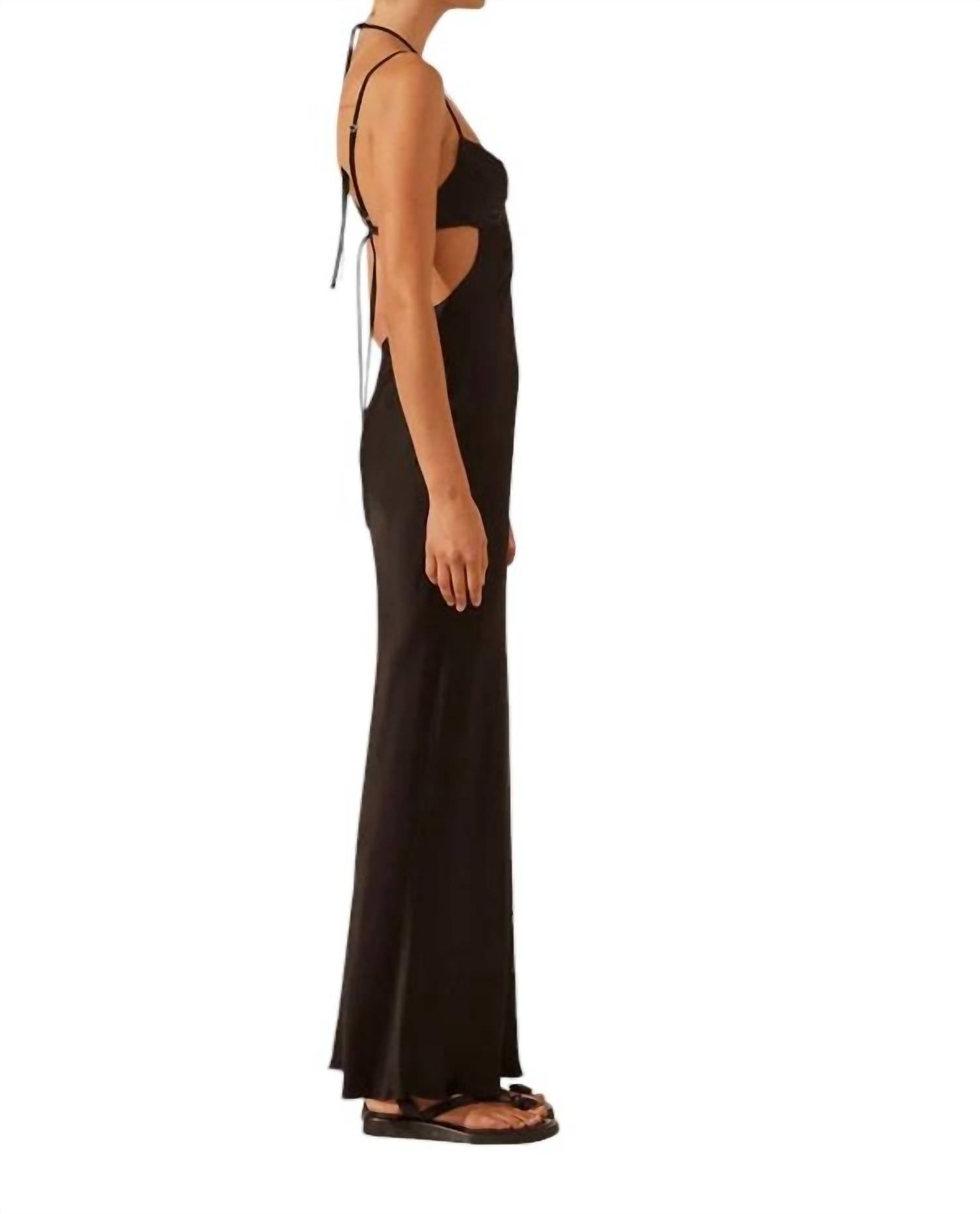 Shona Joy - LYDIE CUT OUT OPEN MAXI DRESS