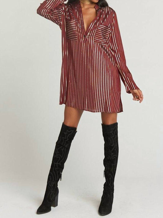 MARIBELLE SHIRT DRESS