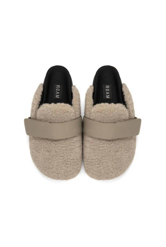 Roam - Women's Fuzzy Loafer Mule