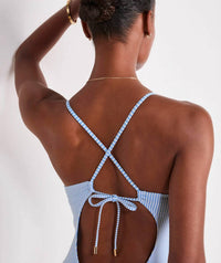 Vineyard Vines - Sconset Seersucker One-piece Swimsuit