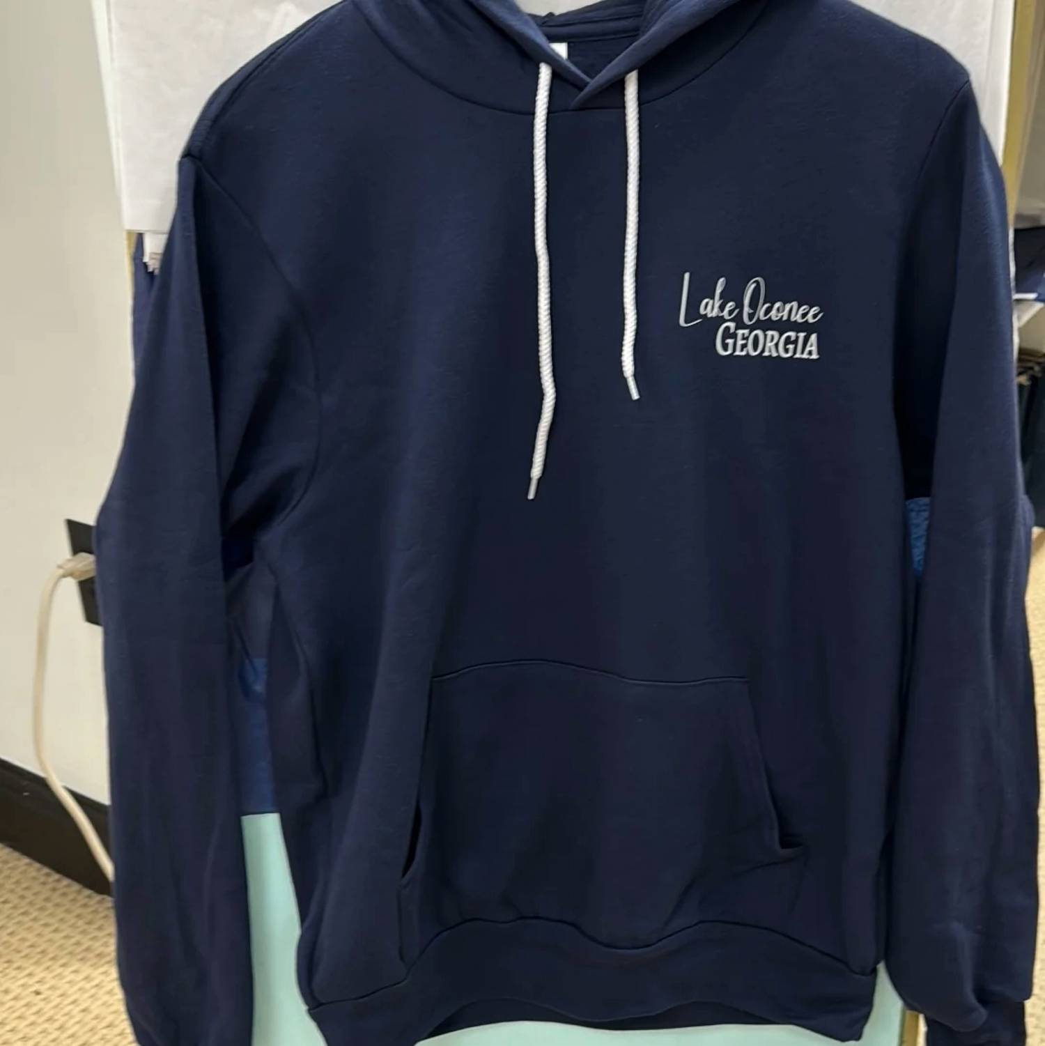 Town Pride - Unisex Lake Oconee Sweatshirt With Map