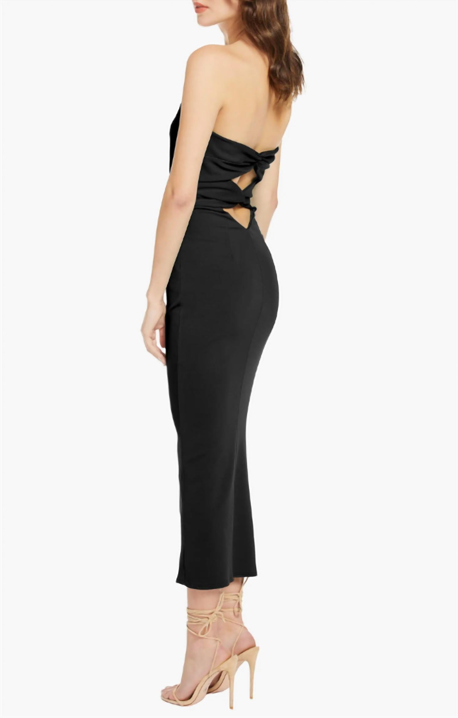 Katie May - Ashun Midi Strapless Dress