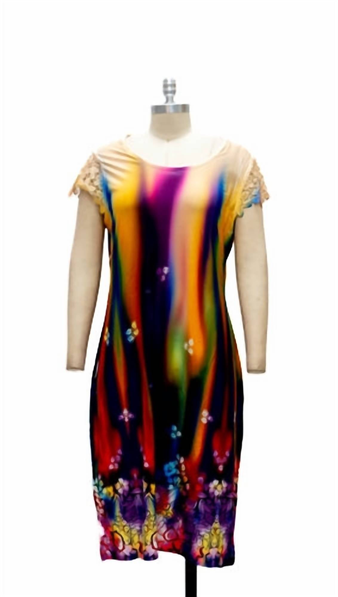 Michael K Women's Blooming Beauty Dress in multi - women's dress
