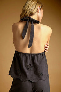 Miou Muse - Desert Bloom Halter Top