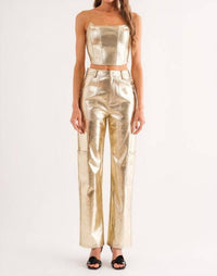 Sofie The Label - Leather Corset Top
