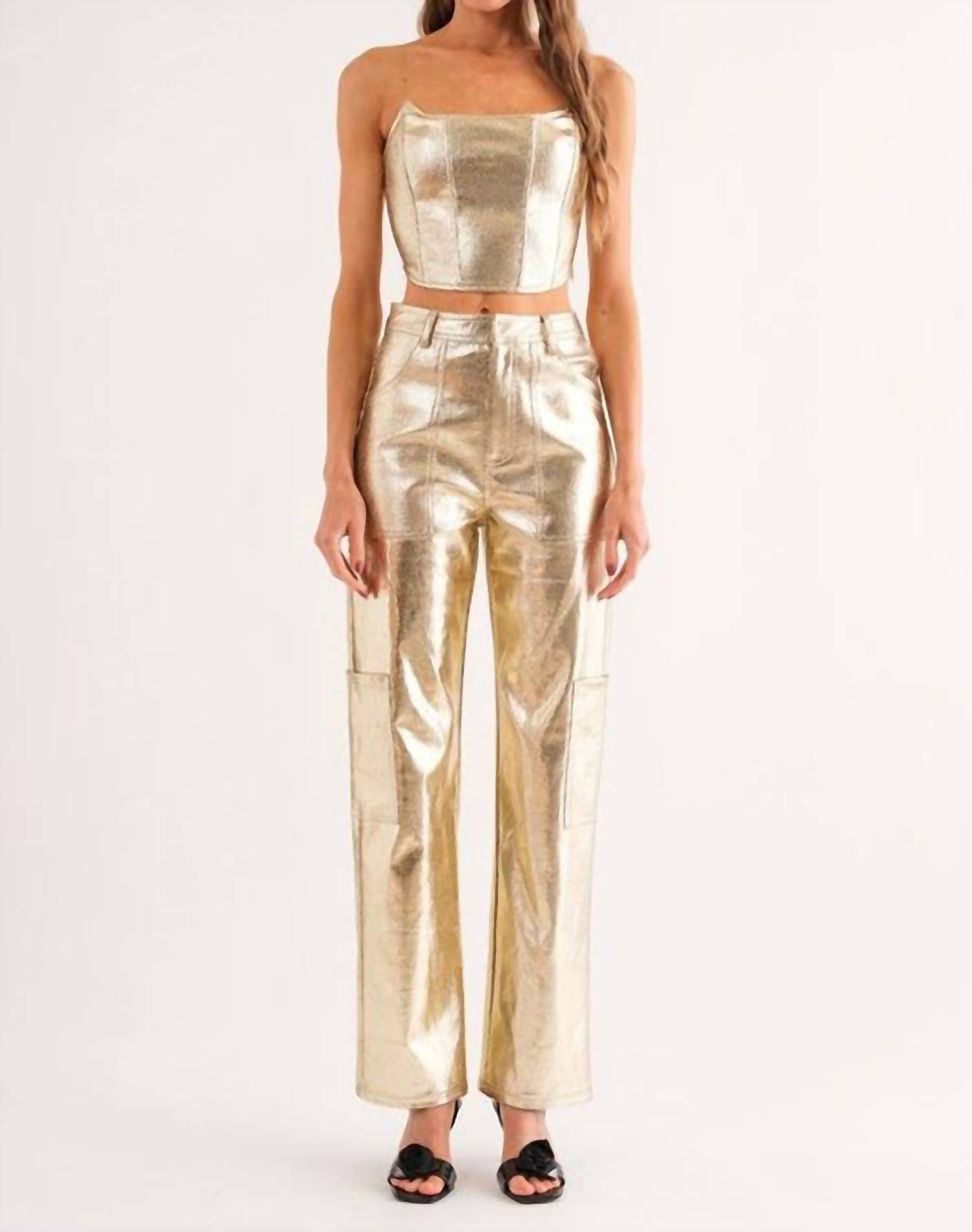 Sofie The Label - Leather Corset Top