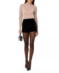 Astr - Kyra Long Sleeve Turtleneck Top