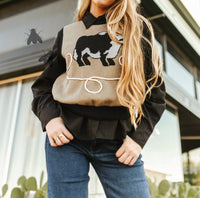 2FlyCo Bull Nettle Sweater Vest in brown - women's sweater - view 4