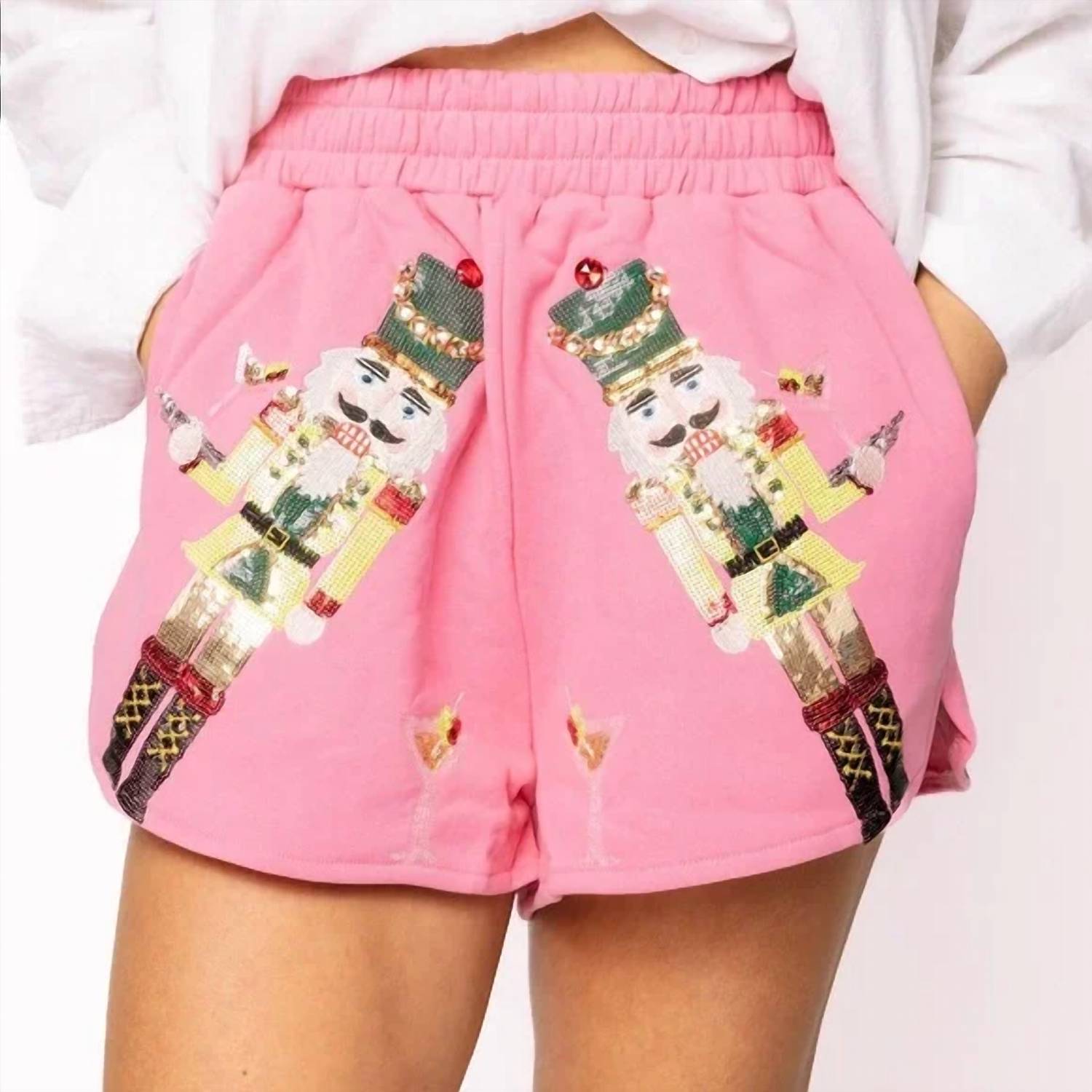 Queen Of Sparkles - Martini Nutcracker Short
