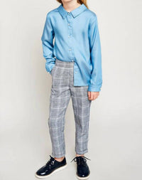 Hayden La - Girls Pearl Button Down Shirt
