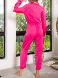 Bibi - Brenna Long Sleeve Jumpsuit