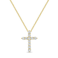 Diana M Jewels - Women's Round Lab-Grown Diamond Pendant Necklace (2.00 Ct) - Classic