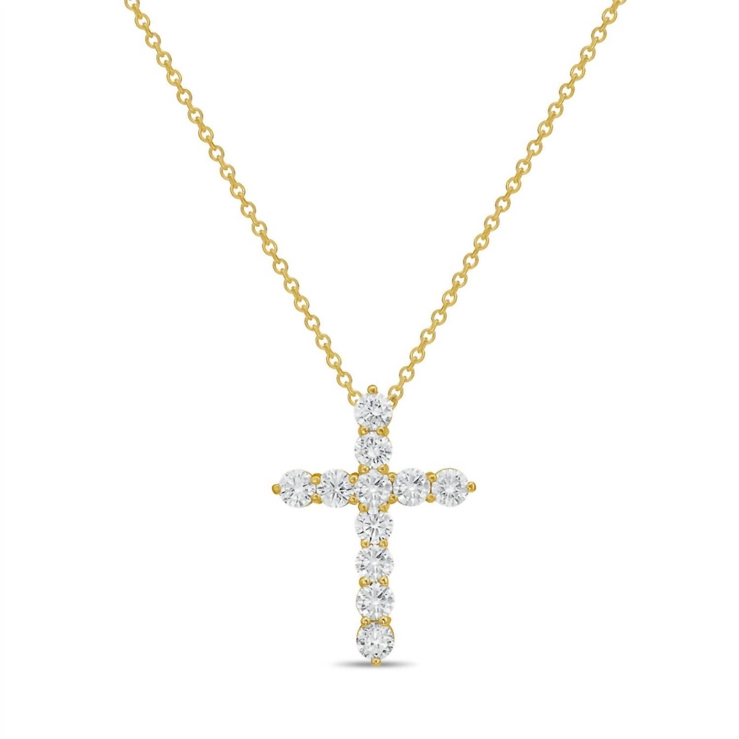 Diana M Jewels - Women's Round Lab-Grown Diamond Pendant Necklace (2.00 Ct) - Classic