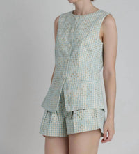 Aureum - Gabby Gingham Shorts