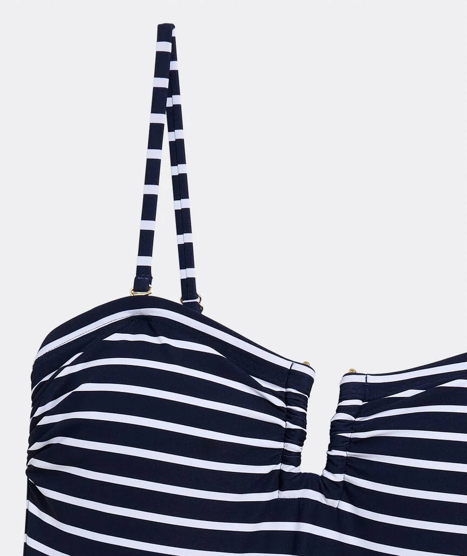 Vineyard Vines - Montauk Strapless One-piece Swimsuit