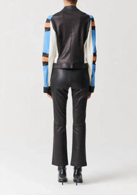 Stouls - Jp Twenty Cropped Leather Flared Pants
