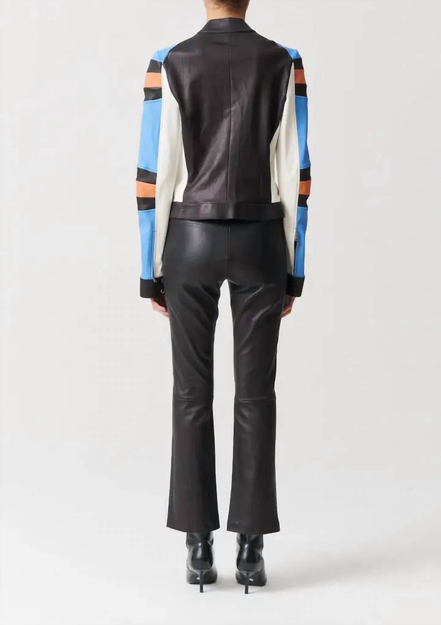 Stouls - Jp Twenty Cropped Leather Flared Pants
