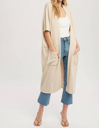 Bluivy - Soft Yarn Oversized Cardigan