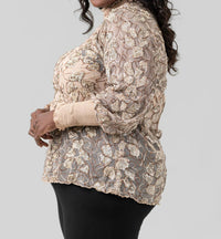 -Bl^Nk- - Finja Top With Camisole - Plus Size