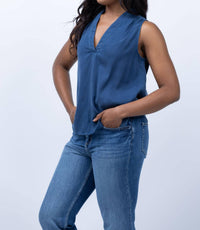 Maven West - V-neck Sleeveless Top