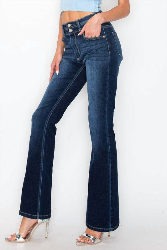 Artemis Vintage - Tummy Control High Rise Bootcut Jeans