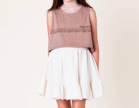 Tocoto Vintage - "lines" Straps Top