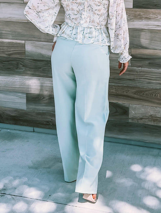 Lucy Paris - Hailey Wide Leg Trousers