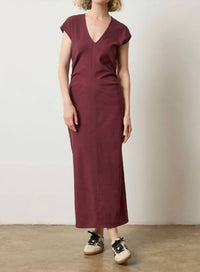 Lilla P - Side Tuck Maxi Dress