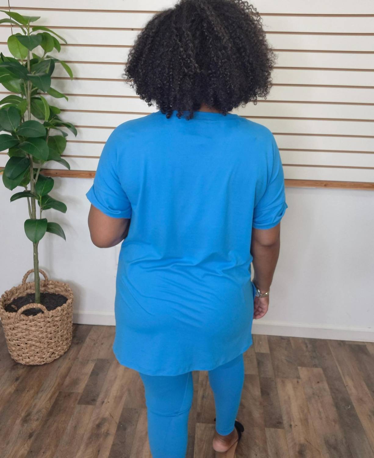 Zenana - Short Sleeve Lounge Set
