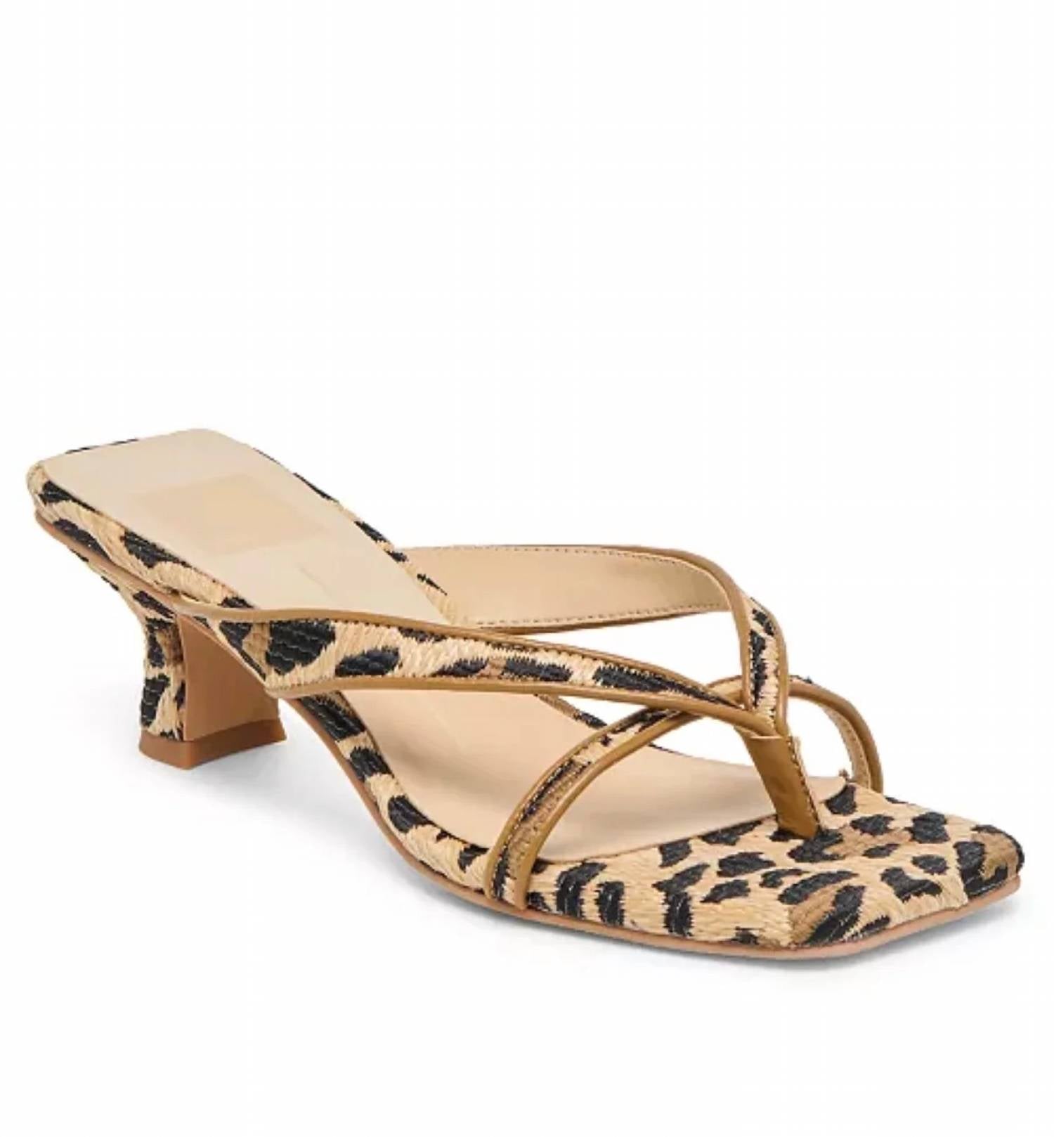 Dolce Vita - Women's Brevel Thong Low Block Heel Sandals