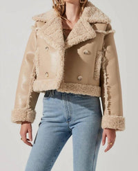 Astr - Luciana Faux Leather Jacket