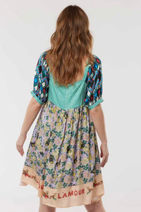 Me369 - JOSIE PUFF SLEEVE DRESS