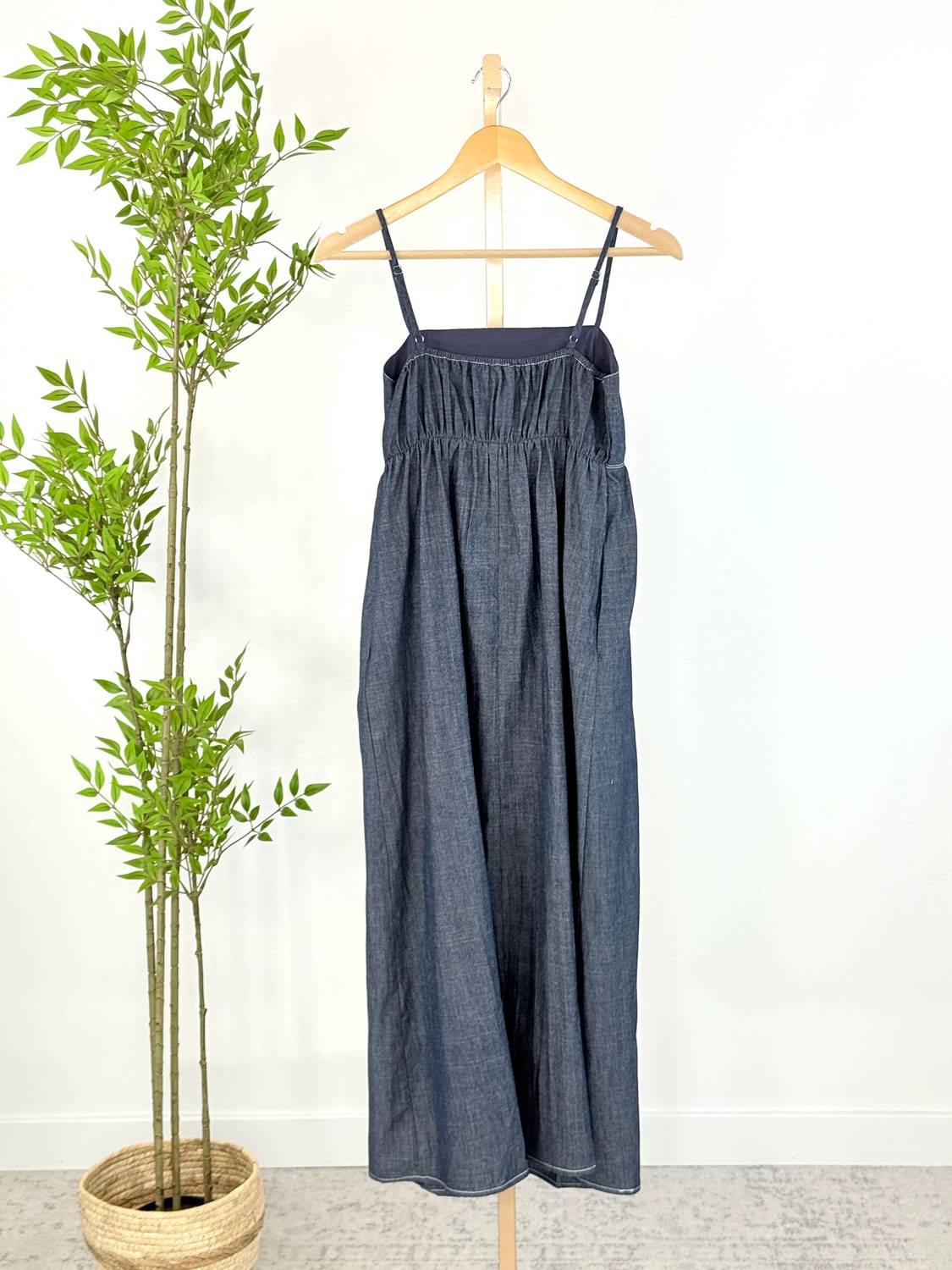 The Korner - Charleston Denim Midi Dress