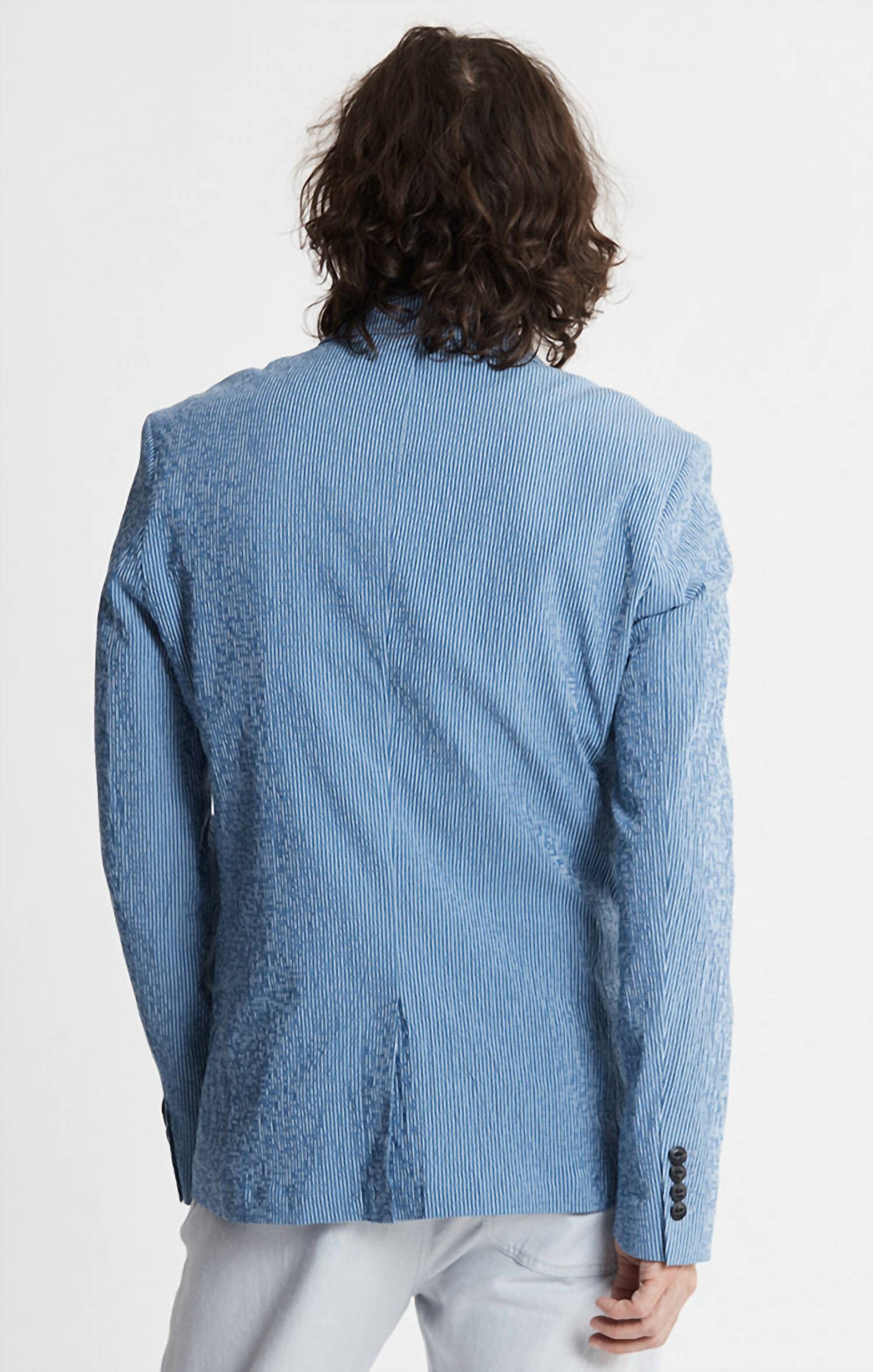 Jachs New York - Seersucker Nantucket Long Sleeve Blazer