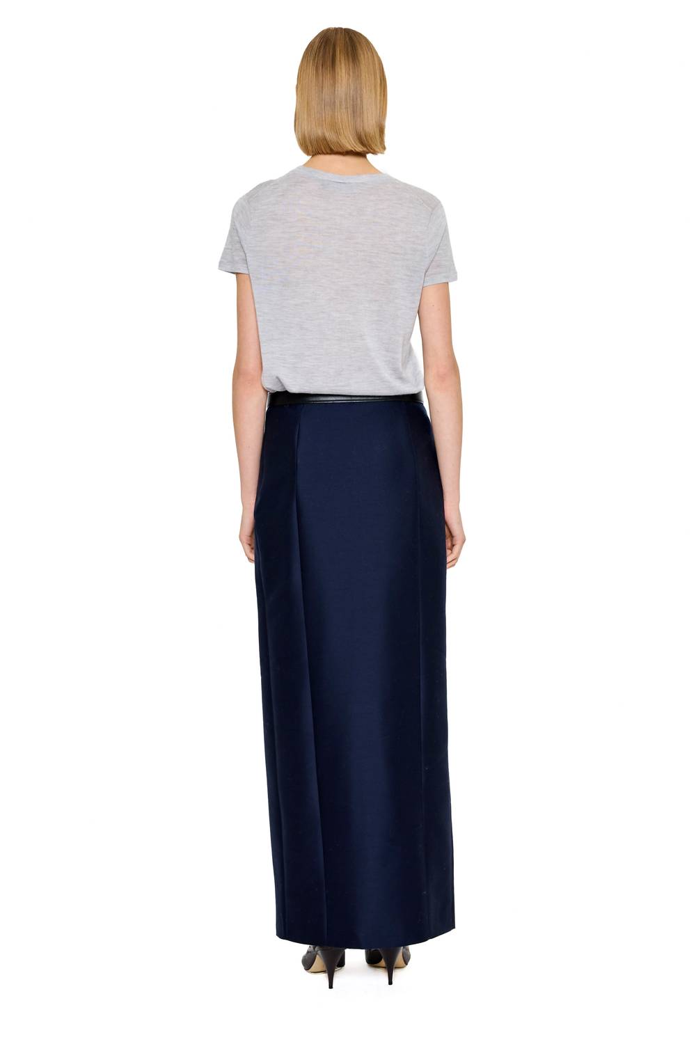 Arch4 Cashmere - Shia Crew Neck Short Sleeve Sweater