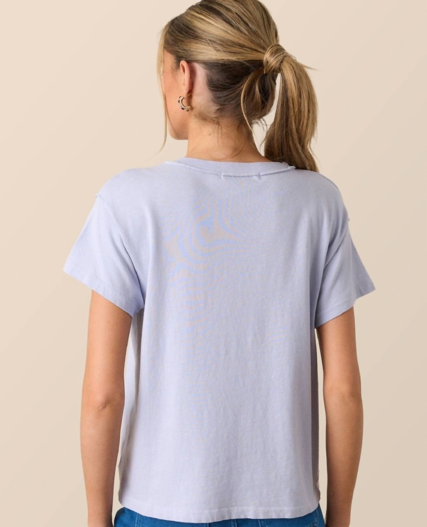 Daydreamer - Rolling Stones 1981 Reverse Girlfriend Short Sleeve Top