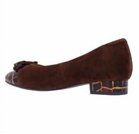 L'amour Des Pieds Women's Farida Leather Pump Shoes in chocolate brown - women's flats - view 5