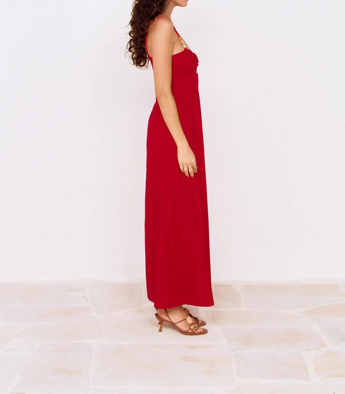 Minkpink - RHODES TWIST FRONT MAXI DRESS