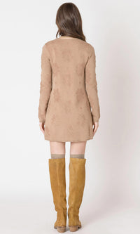 Dex - Patterned Sweater Dress