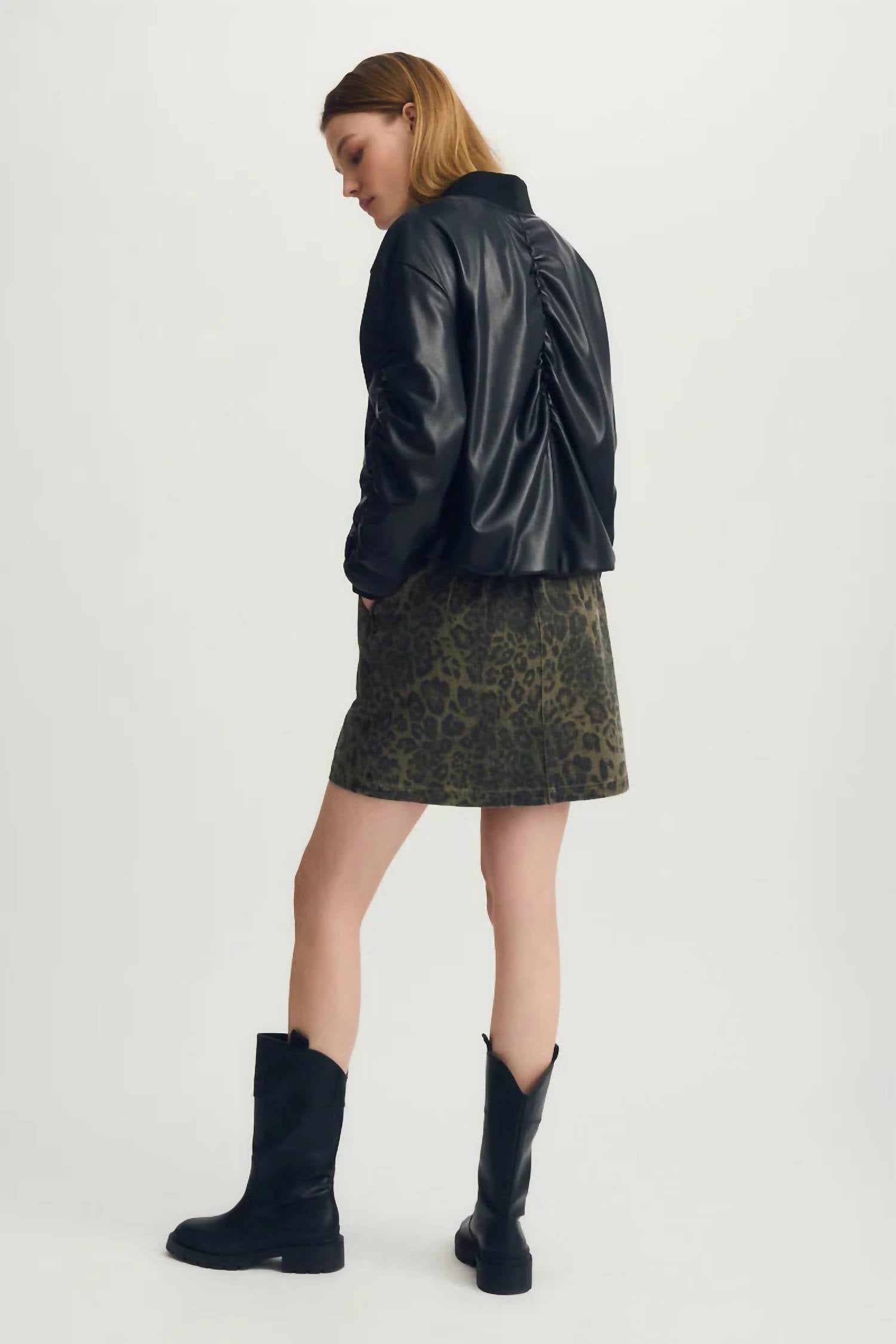 MELISSA NEPTON Loretta Jacket in black - women's jacket - alternate view